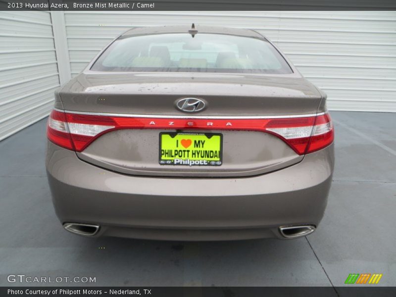 Bronze Mist Metallic / Camel 2013 Hyundai Azera