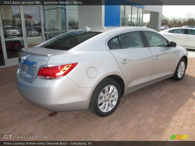 Quicksilver Metallic / Ebony 2013 Buick LaCrosse FWD