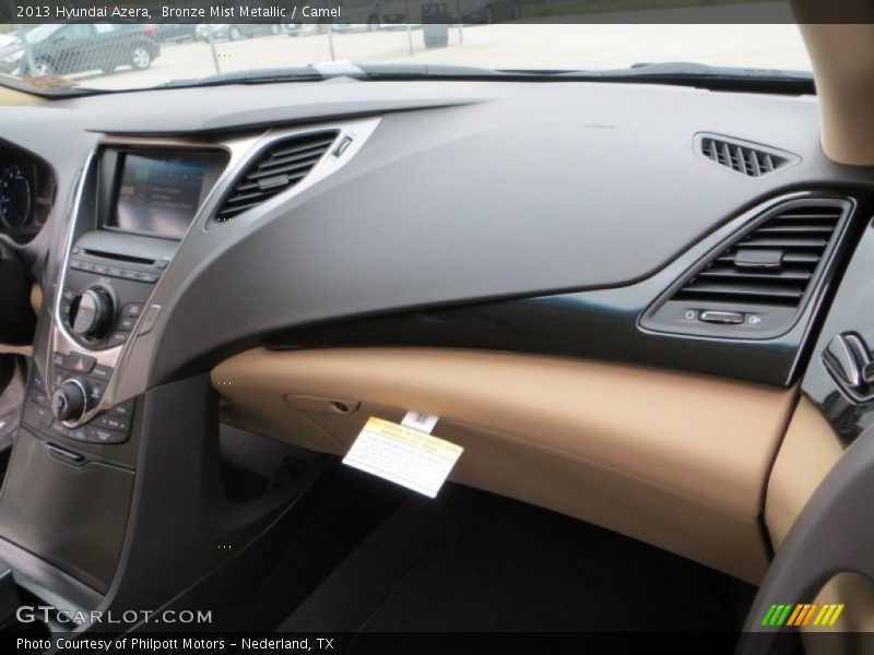 Bronze Mist Metallic / Camel 2013 Hyundai Azera
