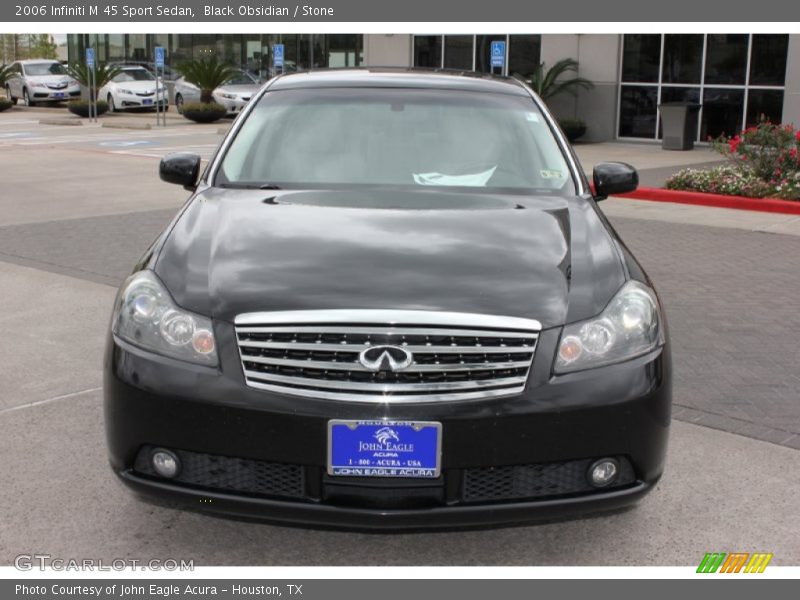 Black Obsidian / Stone 2006 Infiniti M 45 Sport Sedan