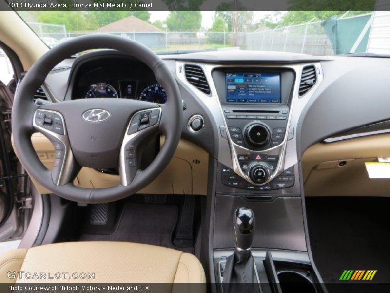 Bronze Mist Metallic / Camel 2013 Hyundai Azera