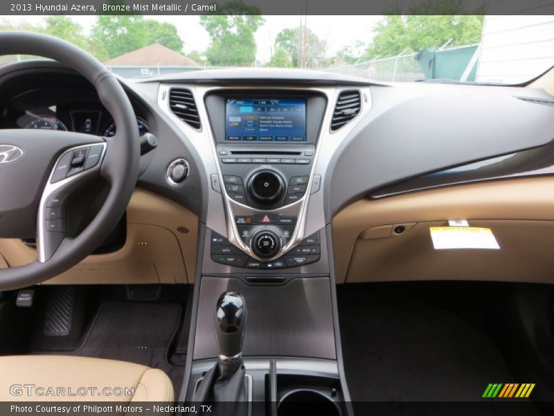 Bronze Mist Metallic / Camel 2013 Hyundai Azera