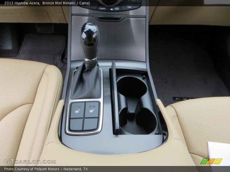 Bronze Mist Metallic / Camel 2013 Hyundai Azera