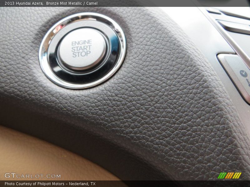 Bronze Mist Metallic / Camel 2013 Hyundai Azera