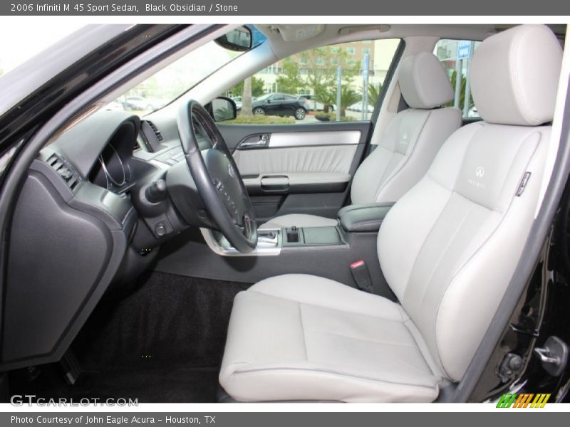 Black Obsidian / Stone 2006 Infiniti M 45 Sport Sedan