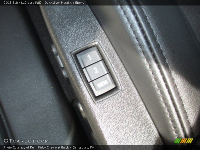 Quicksilver Metallic / Ebony 2013 Buick LaCrosse FWD
