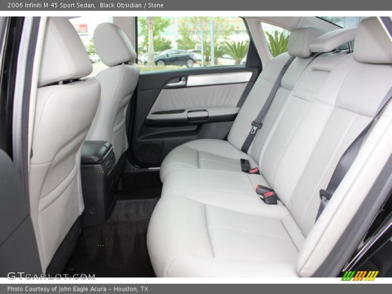 Black Obsidian / Stone 2006 Infiniti M 45 Sport Sedan