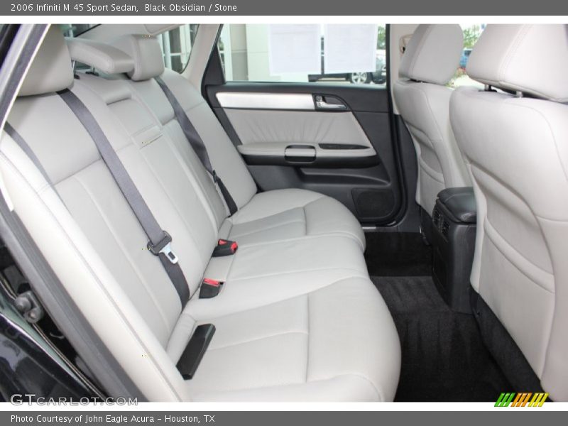 Black Obsidian / Stone 2006 Infiniti M 45 Sport Sedan