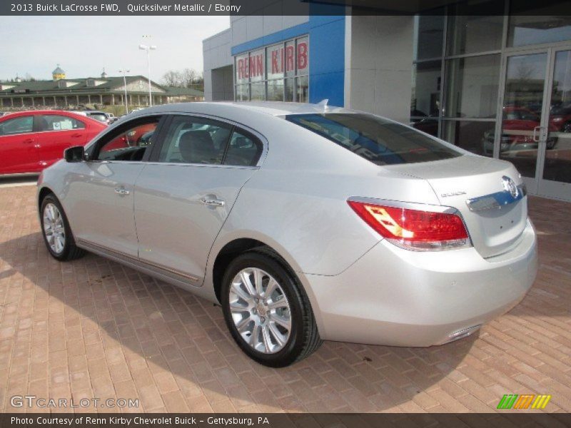 Quicksilver Metallic / Ebony 2013 Buick LaCrosse FWD