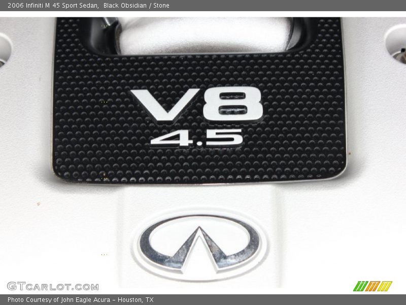 Black Obsidian / Stone 2006 Infiniti M 45 Sport Sedan