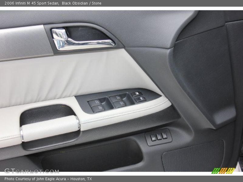 Black Obsidian / Stone 2006 Infiniti M 45 Sport Sedan