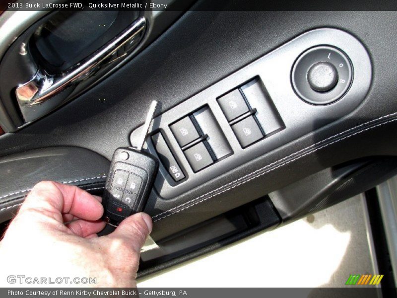 Quicksilver Metallic / Ebony 2013 Buick LaCrosse FWD