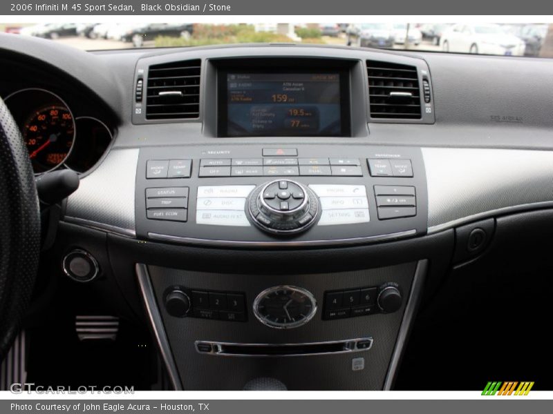 Black Obsidian / Stone 2006 Infiniti M 45 Sport Sedan