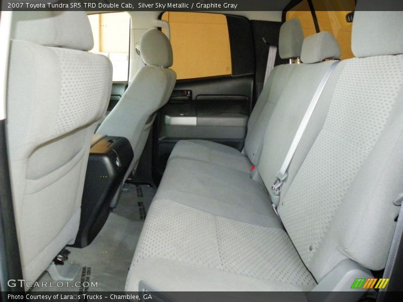 Silver Sky Metallic / Graphite Gray 2007 Toyota Tundra SR5 TRD Double Cab