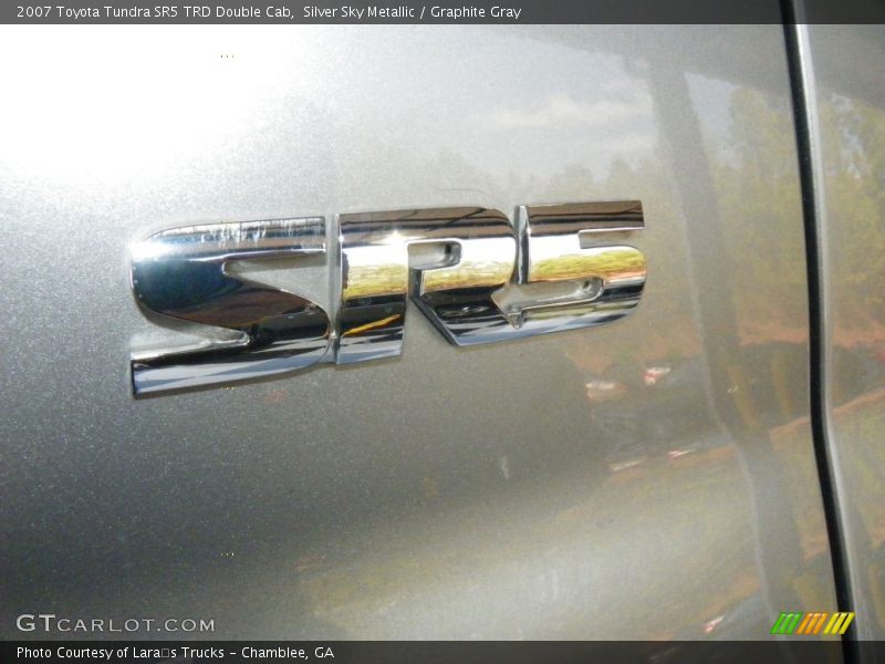 Silver Sky Metallic / Graphite Gray 2007 Toyota Tundra SR5 TRD Double Cab