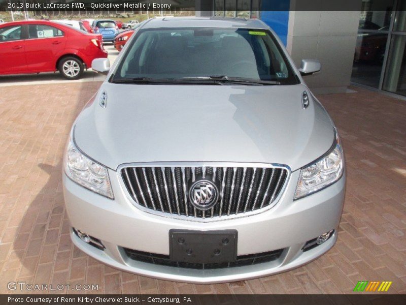 Quicksilver Metallic / Ebony 2013 Buick LaCrosse FWD