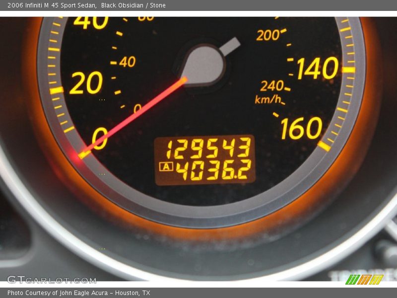 Black Obsidian / Stone 2006 Infiniti M 45 Sport Sedan