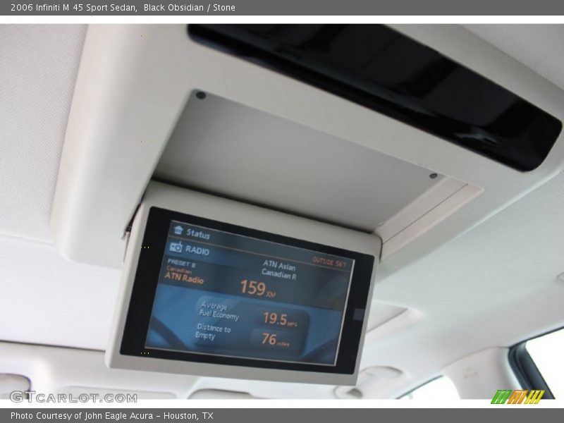 Black Obsidian / Stone 2006 Infiniti M 45 Sport Sedan