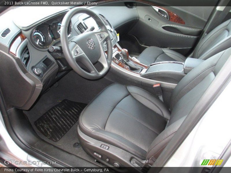 Quicksilver Metallic / Ebony 2013 Buick LaCrosse FWD