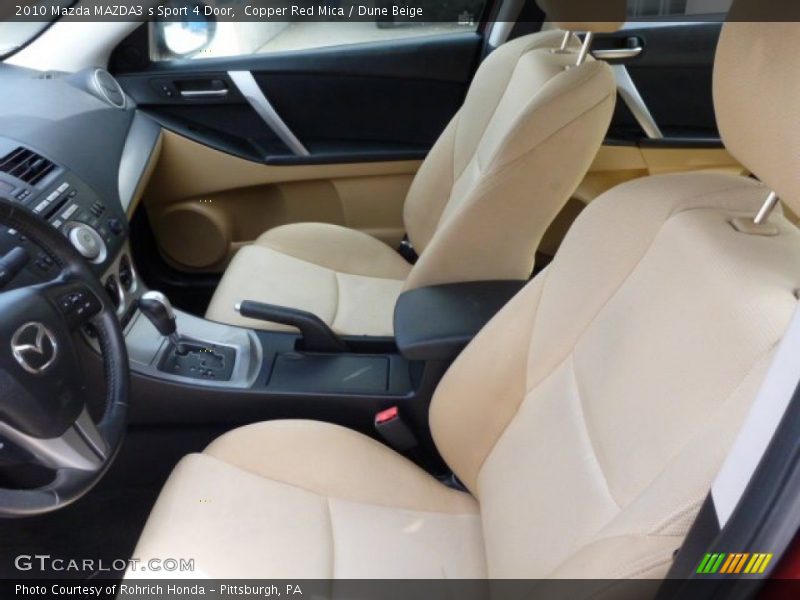 Copper Red Mica / Dune Beige 2010 Mazda MAZDA3 s Sport 4 Door