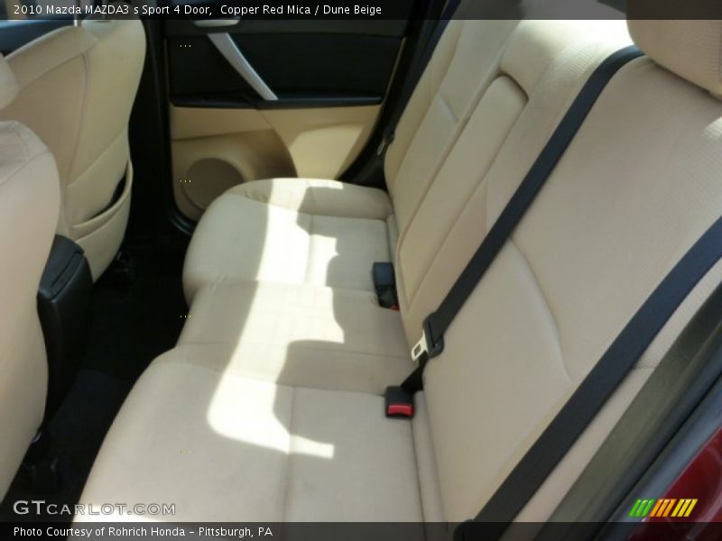 Copper Red Mica / Dune Beige 2010 Mazda MAZDA3 s Sport 4 Door