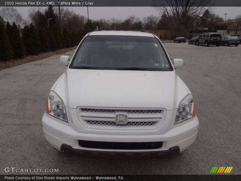 Taffeta White / Gray 2003 Honda Pilot EX-L 4WD