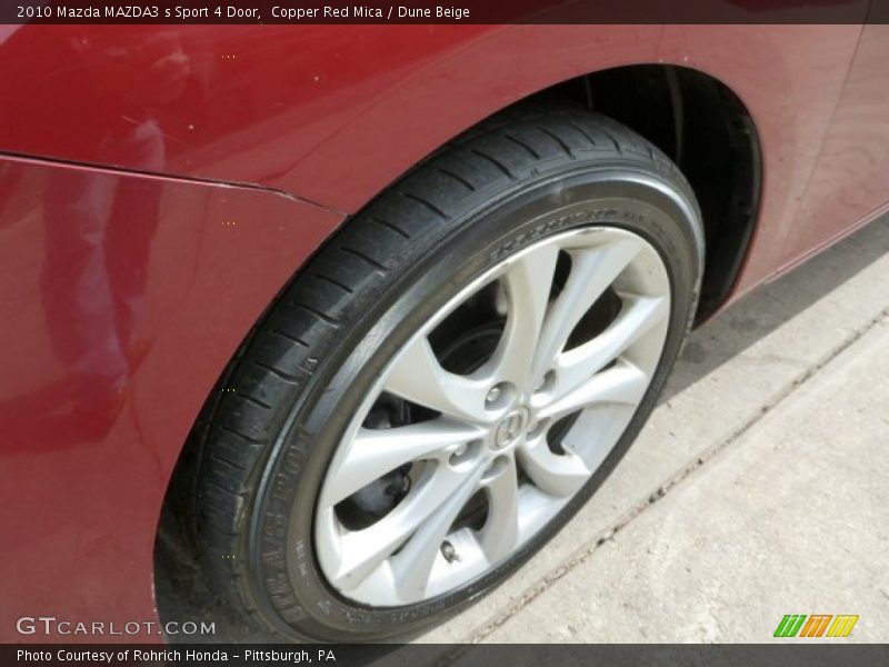 Copper Red Mica / Dune Beige 2010 Mazda MAZDA3 s Sport 4 Door