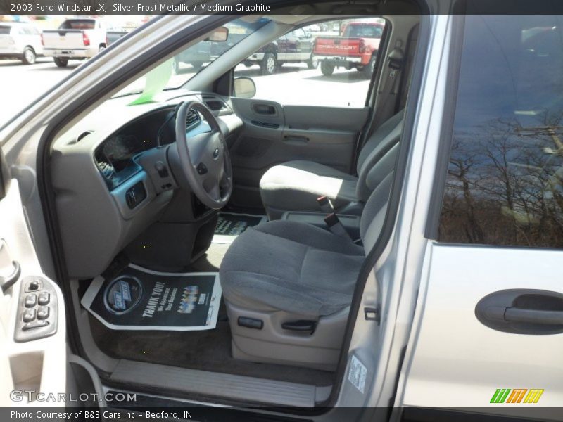 Silver Frost Metallic / Medium Graphite 2003 Ford Windstar LX
