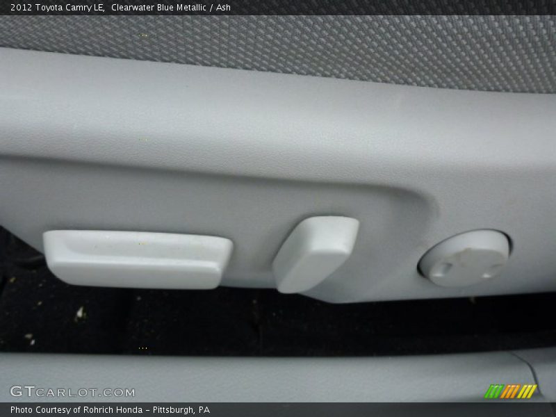 Clearwater Blue Metallic / Ash 2012 Toyota Camry LE