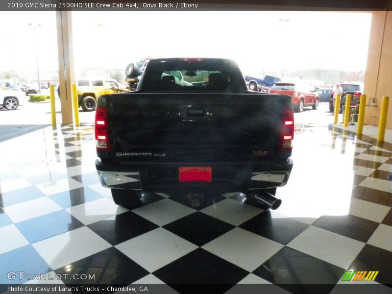 Onyx Black / Ebony 2010 GMC Sierra 2500HD SLE Crew Cab 4x4
