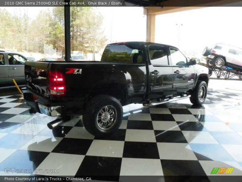 Onyx Black / Ebony 2010 GMC Sierra 2500HD SLE Crew Cab 4x4