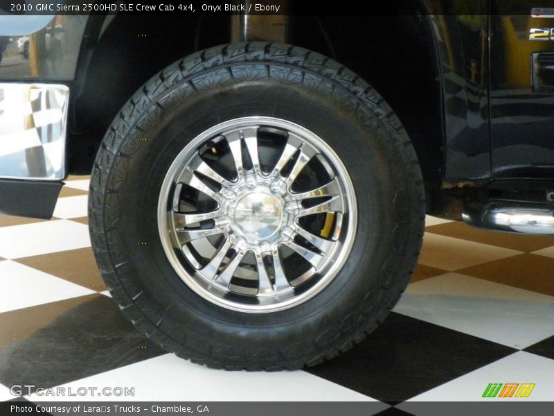 Onyx Black / Ebony 2010 GMC Sierra 2500HD SLE Crew Cab 4x4