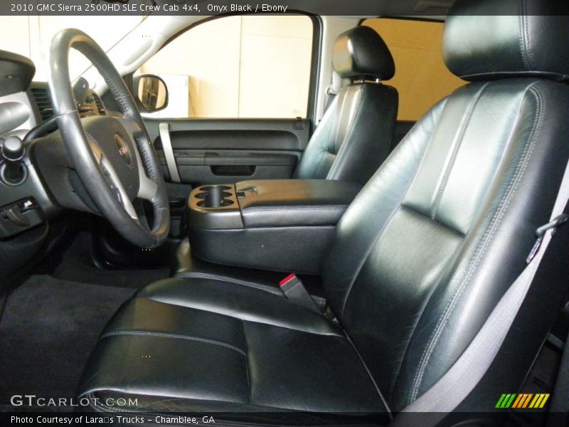 Onyx Black / Ebony 2010 GMC Sierra 2500HD SLE Crew Cab 4x4