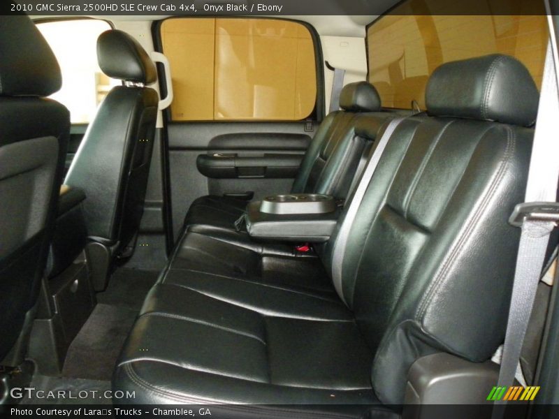 Onyx Black / Ebony 2010 GMC Sierra 2500HD SLE Crew Cab 4x4