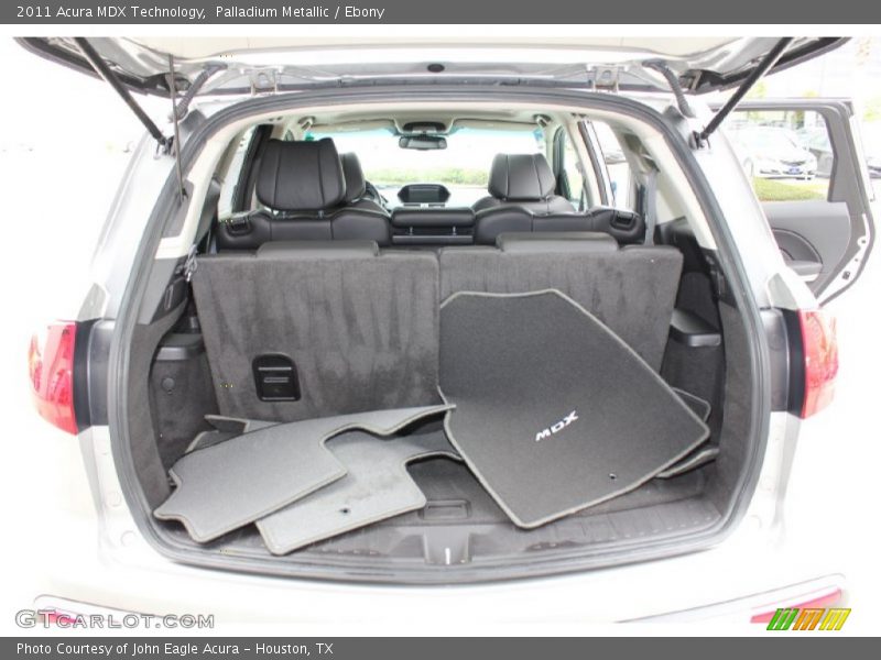 Palladium Metallic / Ebony 2011 Acura MDX Technology