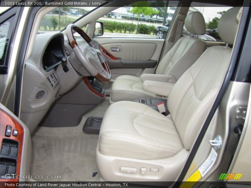 Burnished Gold Metallic / Ivory 2003 Lexus RX 300