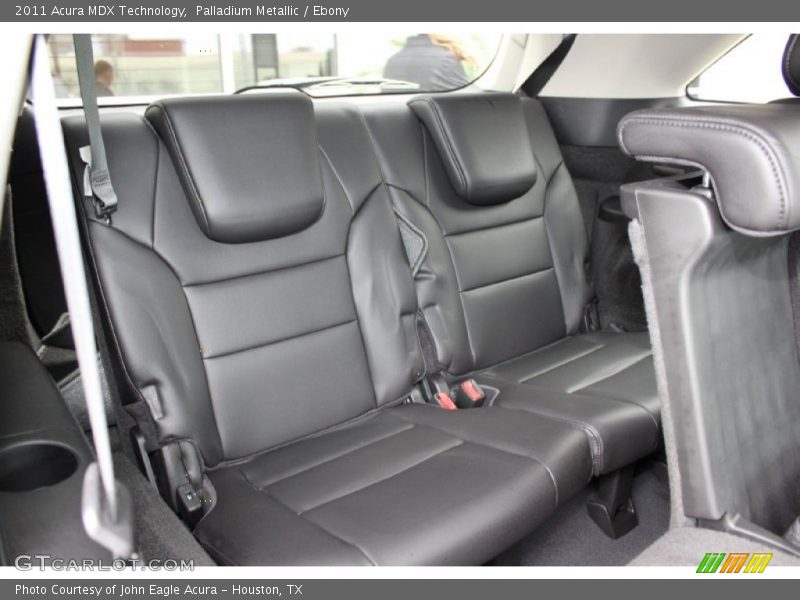 Palladium Metallic / Ebony 2011 Acura MDX Technology