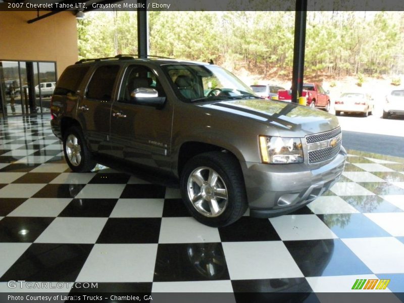 Graystone Metallic / Ebony 2007 Chevrolet Tahoe LTZ