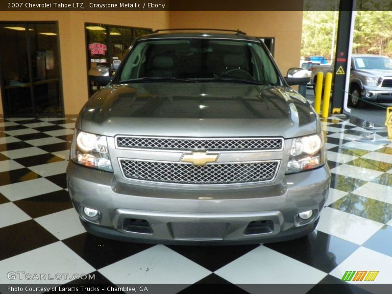 Graystone Metallic / Ebony 2007 Chevrolet Tahoe LTZ