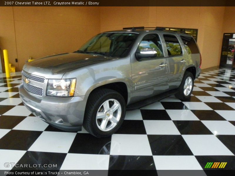 Graystone Metallic / Ebony 2007 Chevrolet Tahoe LTZ