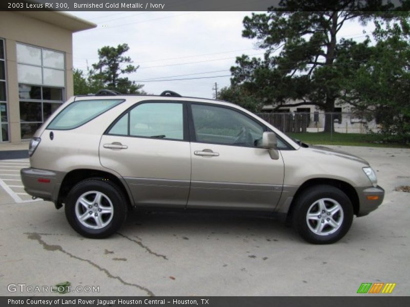 Burnished Gold Metallic / Ivory 2003 Lexus RX 300