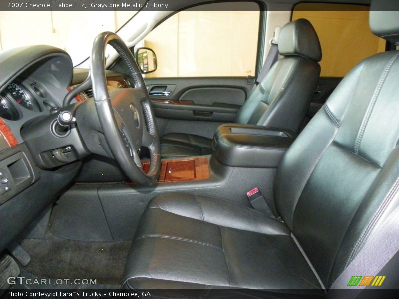 Graystone Metallic / Ebony 2007 Chevrolet Tahoe LTZ