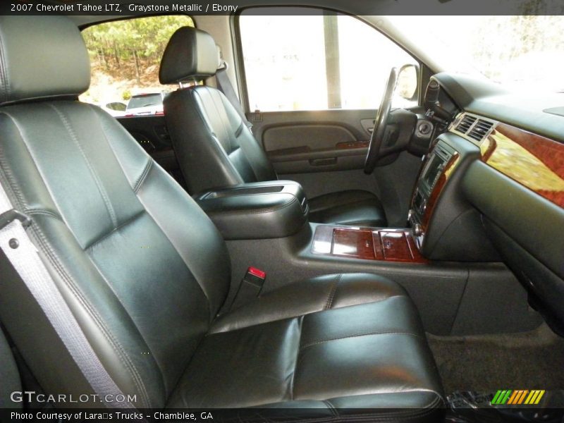 Graystone Metallic / Ebony 2007 Chevrolet Tahoe LTZ