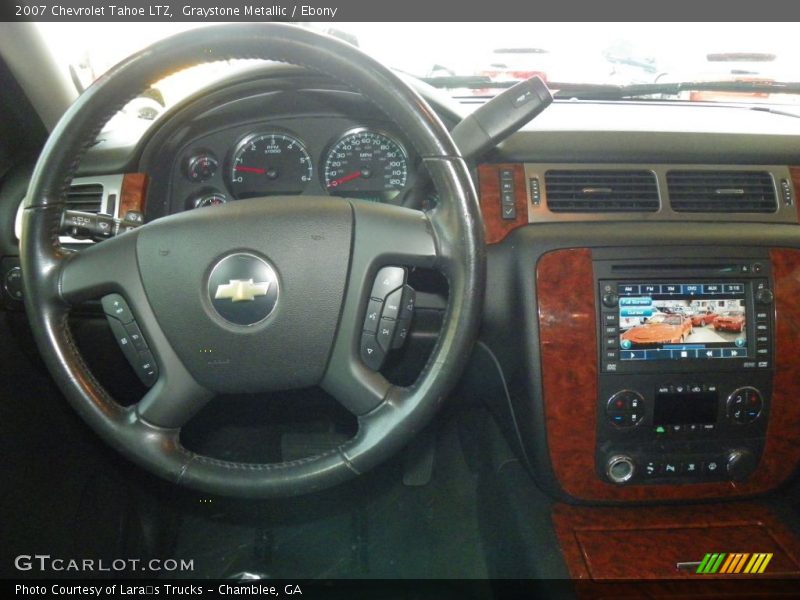 Graystone Metallic / Ebony 2007 Chevrolet Tahoe LTZ