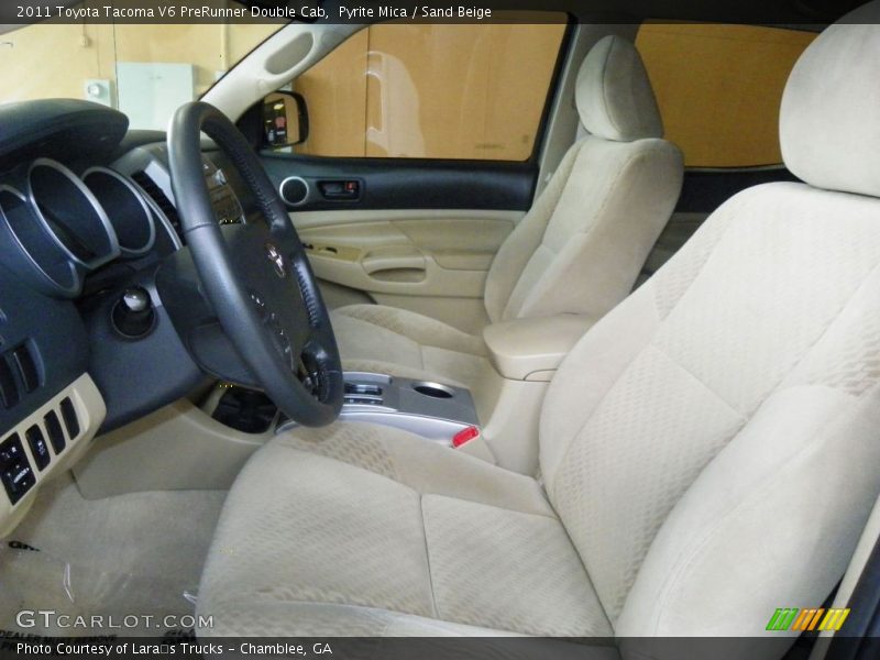 Pyrite Mica / Sand Beige 2011 Toyota Tacoma V6 PreRunner Double Cab