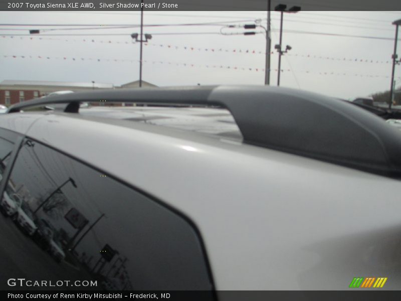 Silver Shadow Pearl / Stone 2007 Toyota Sienna XLE AWD