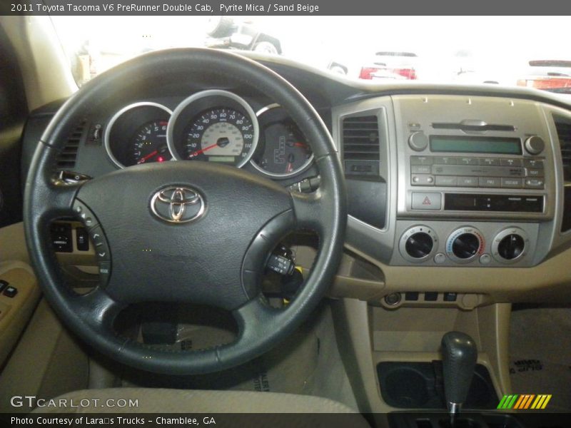 Pyrite Mica / Sand Beige 2011 Toyota Tacoma V6 PreRunner Double Cab
