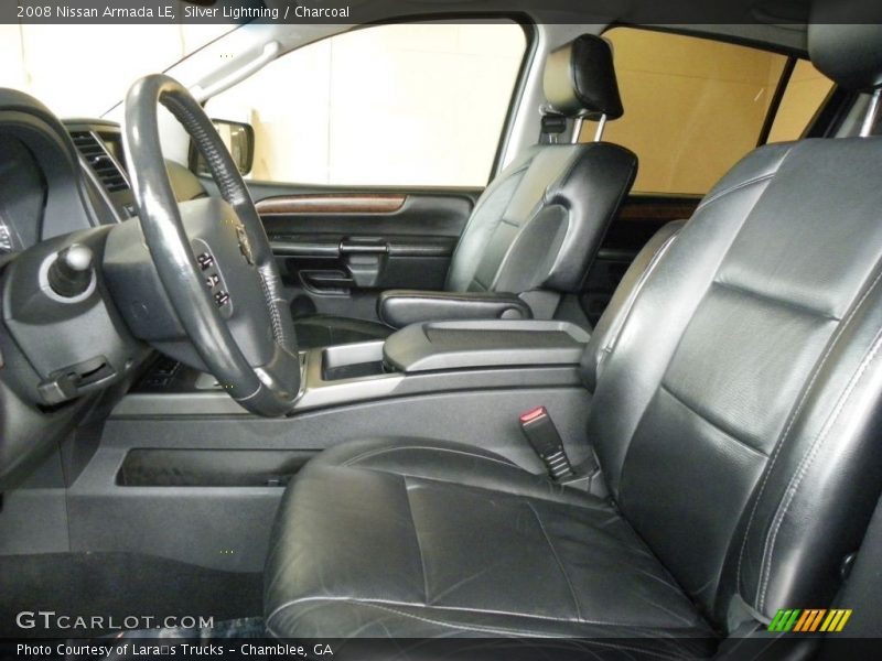 Silver Lightning / Charcoal 2008 Nissan Armada LE