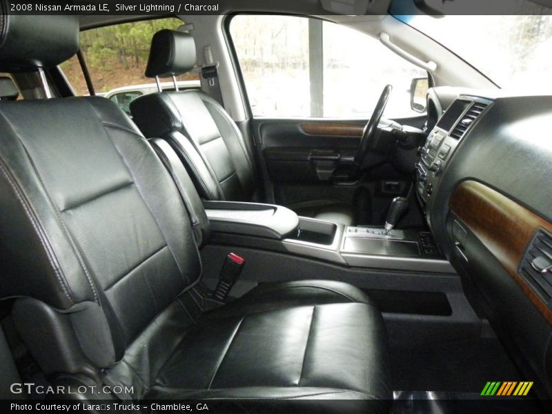 Silver Lightning / Charcoal 2008 Nissan Armada LE