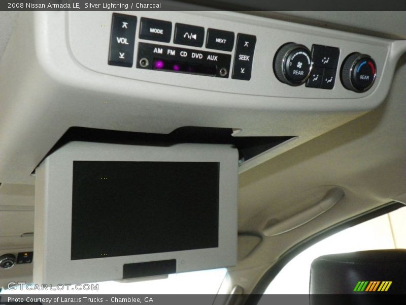 Silver Lightning / Charcoal 2008 Nissan Armada LE